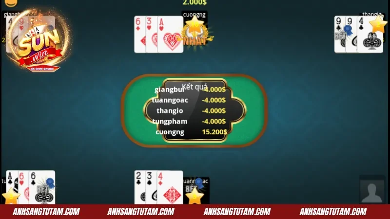 Luật chơi bài Ba cây